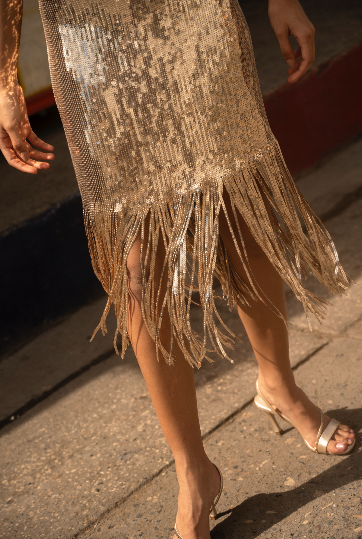 SOL MIDI DRESS