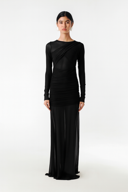 LA MATALLANA DRESS IN BLACK