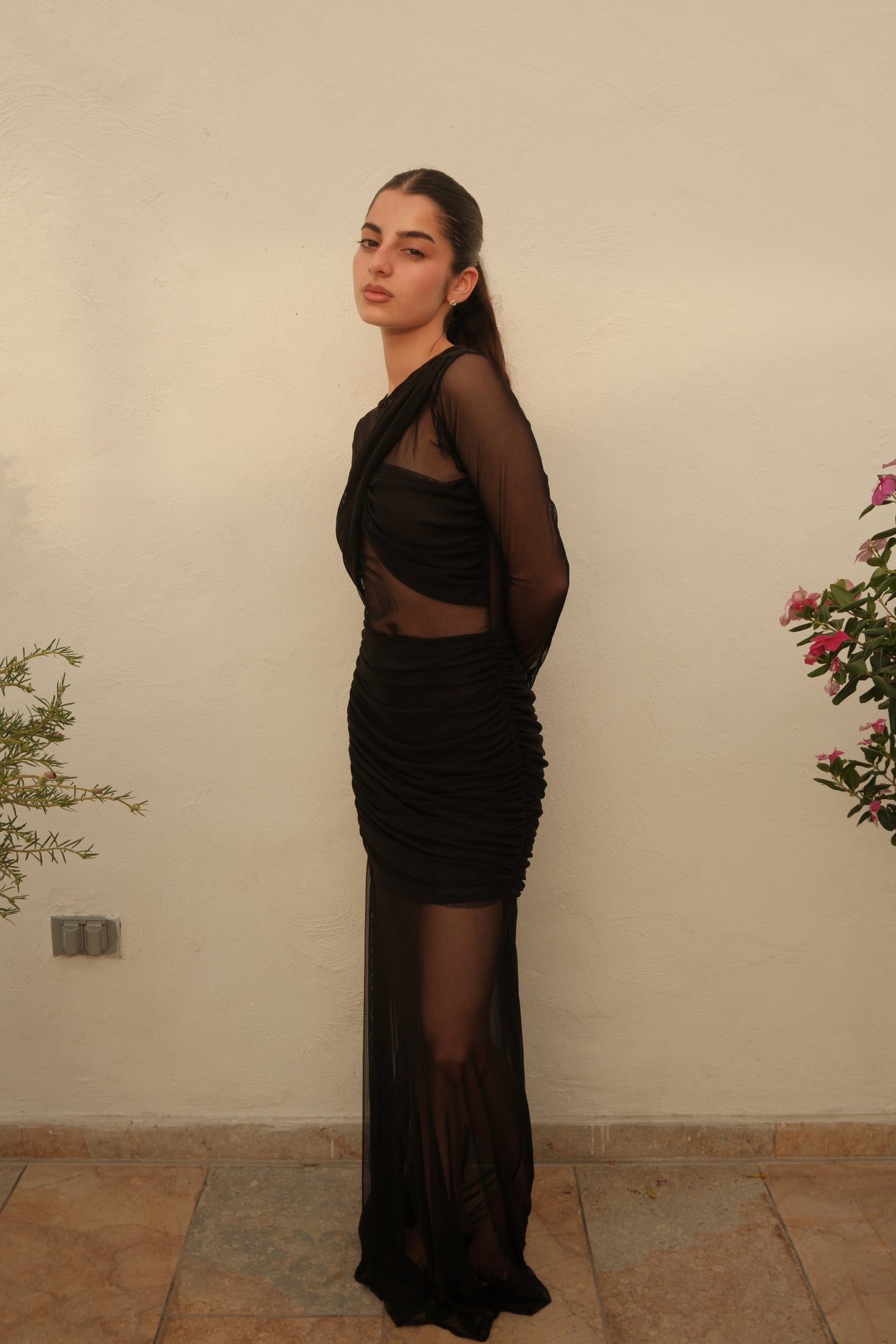 LA MATALLANA DRESS IN BLACK