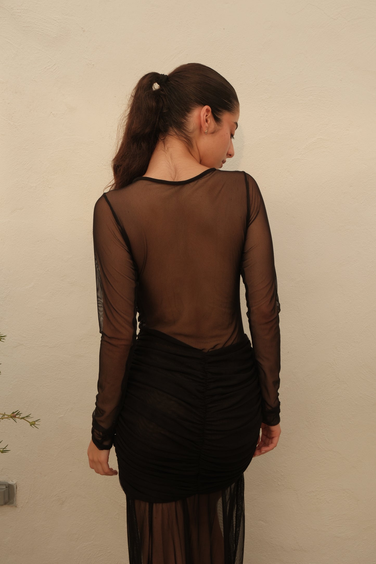 LA MATALLANA DRESS IN BLACK